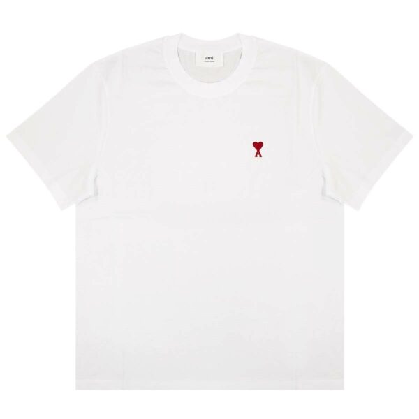 AMI アミ Tシャツ BFUTS001 724 100 ホワイト