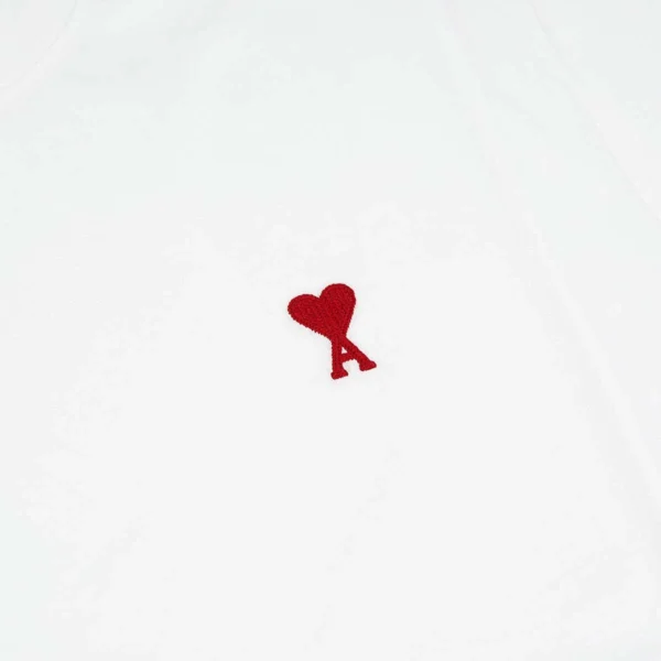 AMI アミ Tシャツ BFUTS001 724 100 ホワイト - 画像 (4)